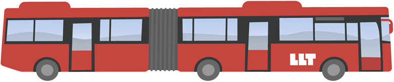 Illustration dragspelsbuss