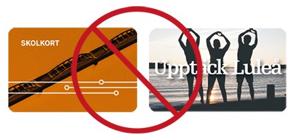 Bild på kort som inte kan laddas i webbshop - skolkort och busskort för student på LTU